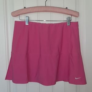 Pink Nike dri-fit skirt skort tennis M Medium